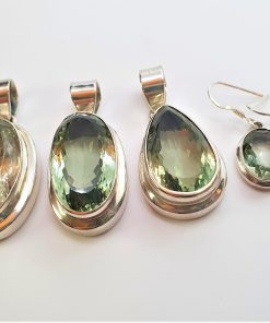 Roheline ametüst hõbeehted_crystaltherapy.ee