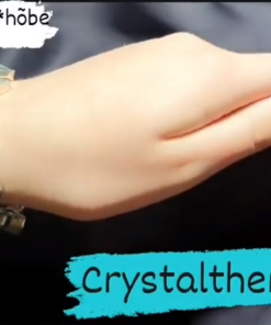 Akvamariiniga hõkekäekett toorkividega_crystaltherapy.ee