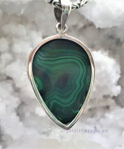 Malahhiit suur tilgakujuline hõberipats