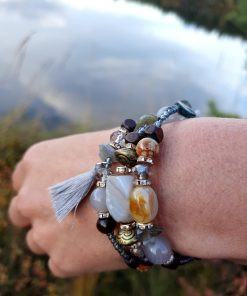 Ahhaat käevõru kolmerealine