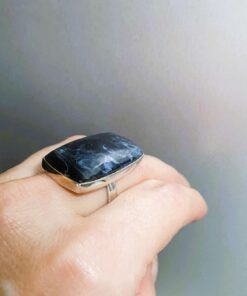 Pietersiit hõbesõrmus