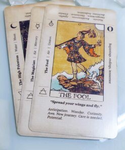 Rider–Waite Taro kaardid märksõnadega